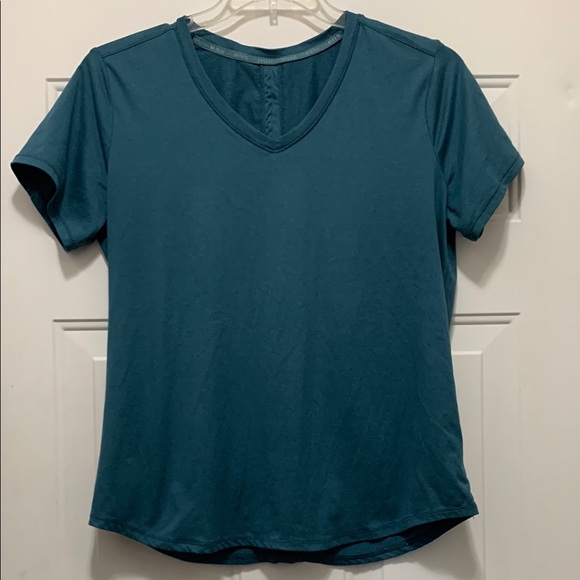 FREE RBX Teal V-Neck Women's Athletic Top Size Large - Picture 1 of 3